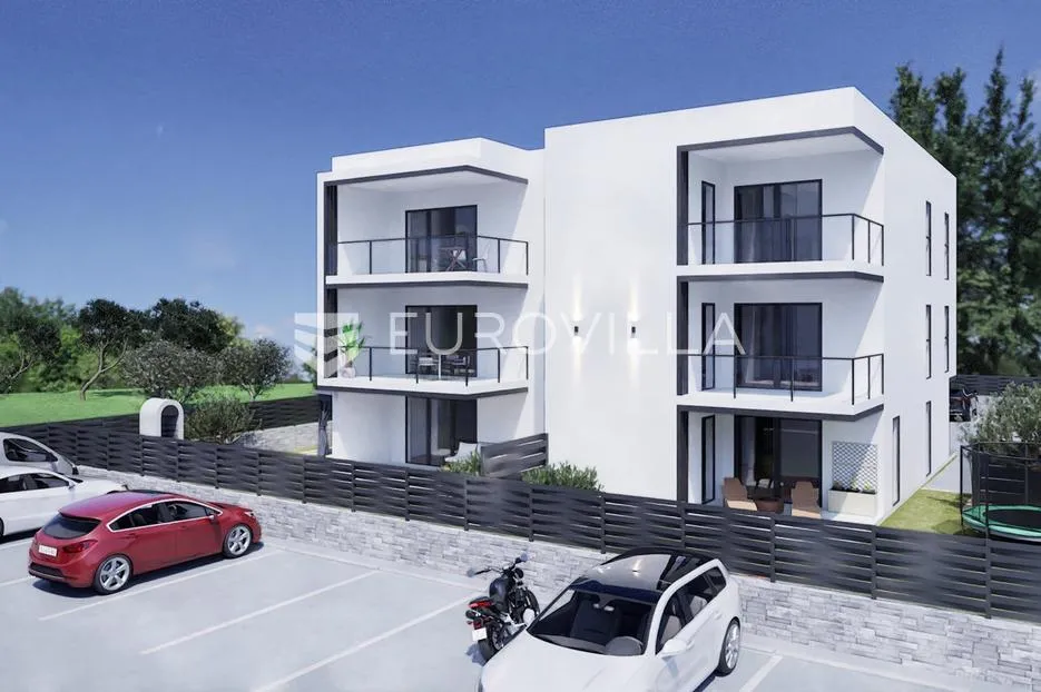 fažana, peroj, luksuzni trosobni stan s liftom, 1. kat, 83.95 m², 800 m od mora, pogled na more - slika 2