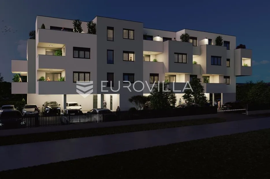 Zagreb, Trnava, četverosoban stan u vrhunskoj novogradnji, NKP 78 m2
