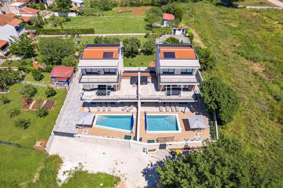istra, banjole, dvojna vila, prvi red do mora, 244 m² s pogledom na marinu - slika 14