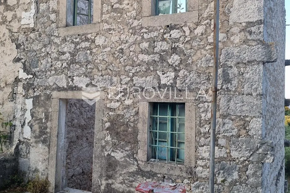 slivno, raba, dvojna kamena kuća za renovaciju - slika 3