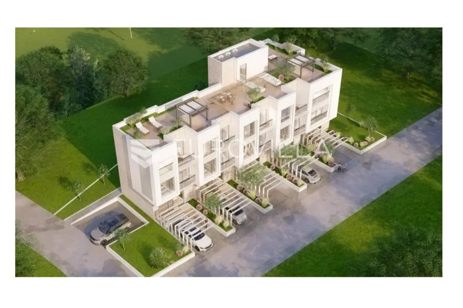 sveti petar na moru, biograd na moru, dvoetažni stan s1 površine od 72,55 m² s vrtom od 44 m² - slika 8