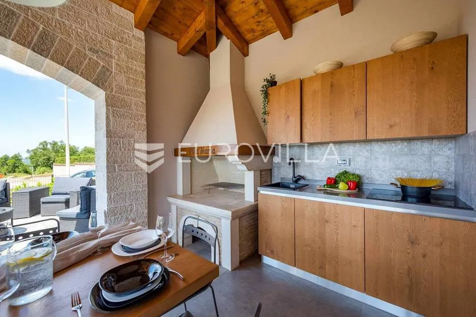 vižinada, rustikalna vila s bazenom i panoramskim pogledom na more - slika 15