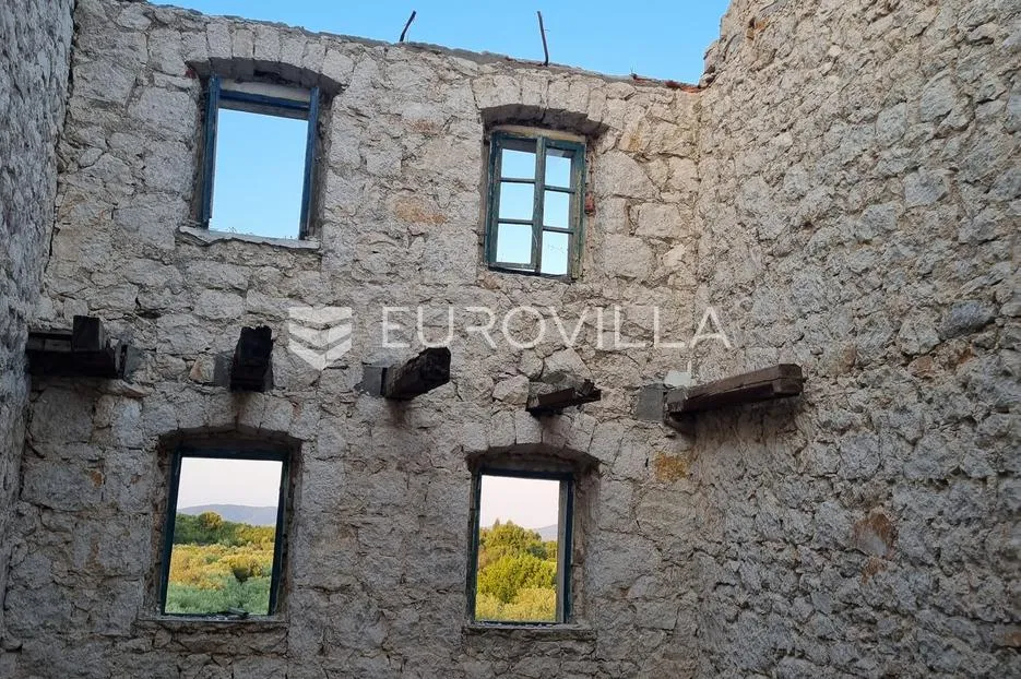 slivno, raba, dvojna kamena kuća za renovaciju - slika 4