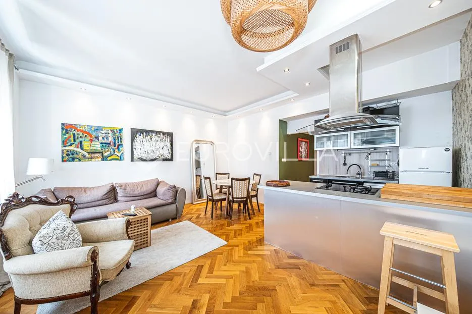 zagreb, nova cesta, dvosoban stan 55 m² s vrtom - slika 2