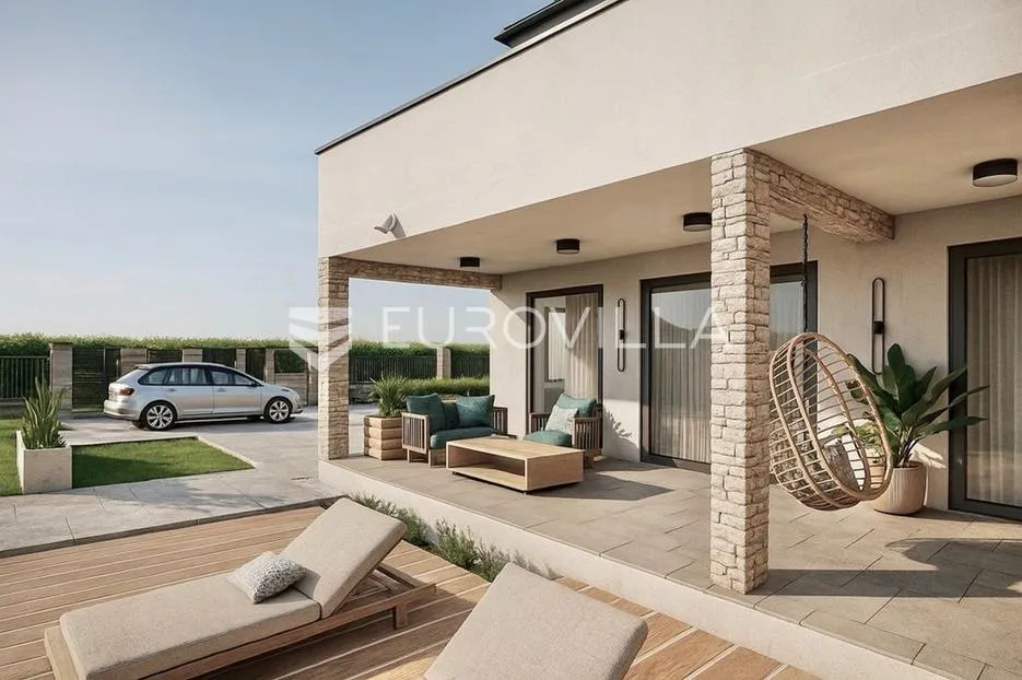 zadar, slivnica, prekrasna villa u izgradnji s velikim potencijalom - slika 3