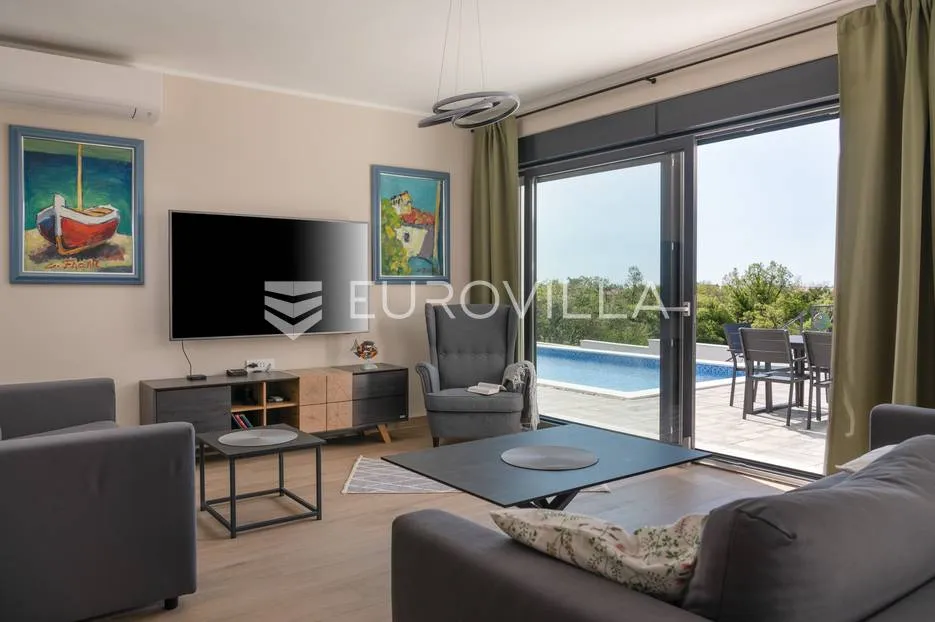 istra, krnica, moderna samostojeća kuća s bazenom i pogledom na more, 200 m² - slika 16
