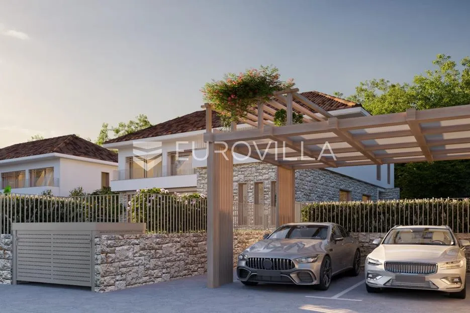 istra, kaštelir, građevinsko zemljište s projektom i pogledom na more - slika 11