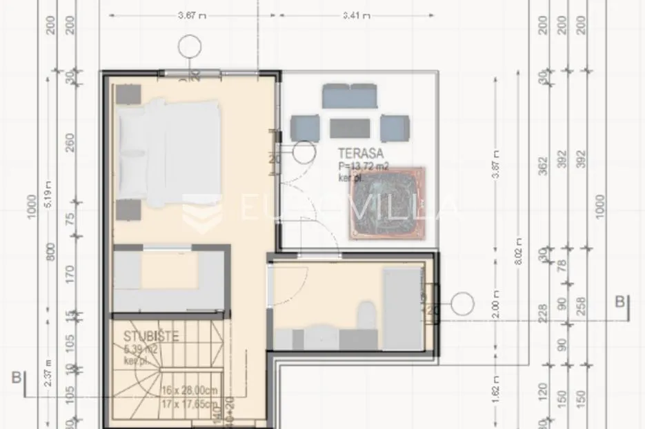 zagreb, remete, kuća u roh bau fazi 160 m² - slika 2
