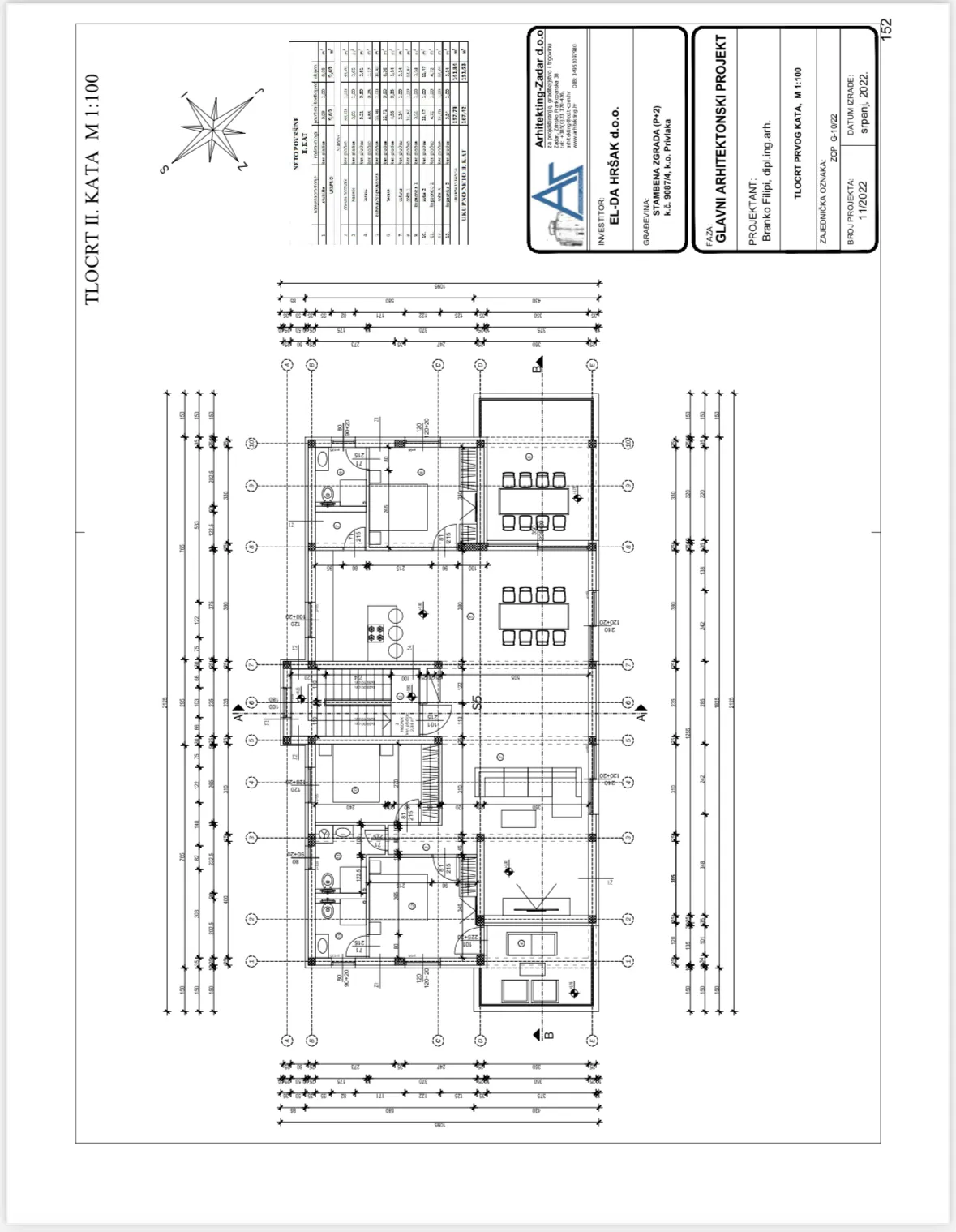zadar, privlaka, luksuzno opremljen penthouse 147,13 m² s pogledom na more - slika 23