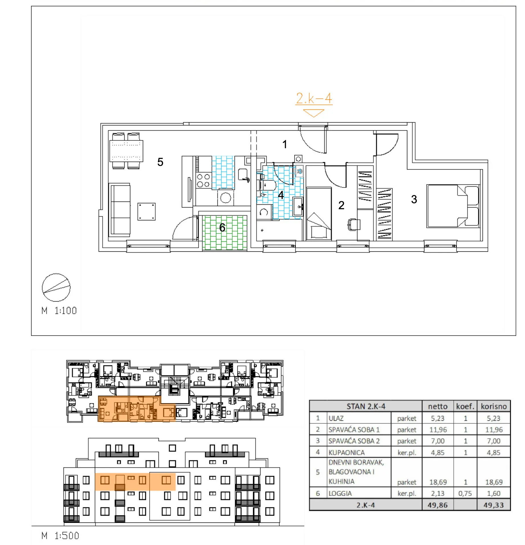 velika gorica, moderan trosoban stan u novogradnji, 49 m² - slika 13