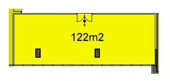 centar, poslovni prostor za zakup 122 m2 u poslovnoj zgradi - slika 4
