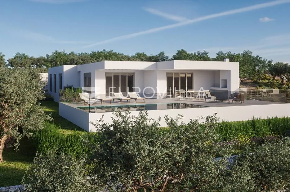 primošten, luksuzna prizema vila s panoramskim pogledom - slika 23