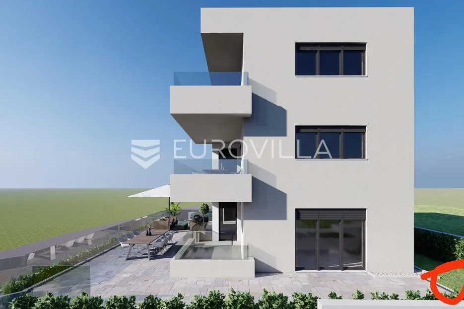 zadar, rovanjska, kompletno namješten dvosoban stan samo 55m od mora, novogradnja - slika 7