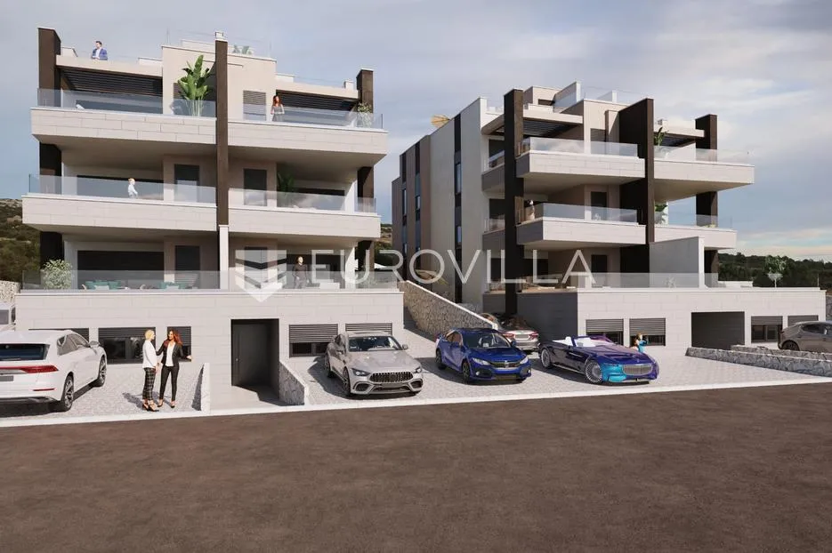 Pag, Šimuni dvosoban stan u prizemlju 108,32 m² s vrtom