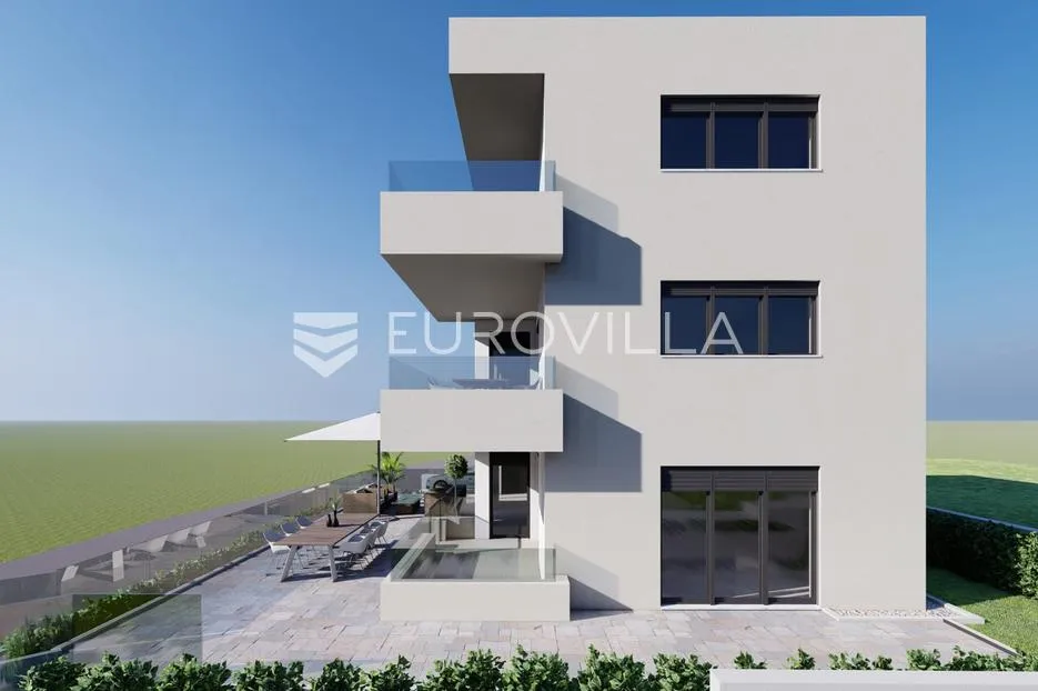 zadar, rovanjska, kompletno namješten dvosoban stan samo 55m od mora, novogradnja - slika 6