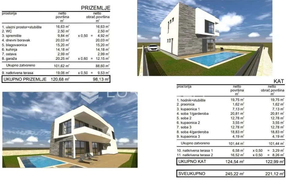 split, kaštel štafilić, prekrasna vila za stanovanje i odmor - slika 11