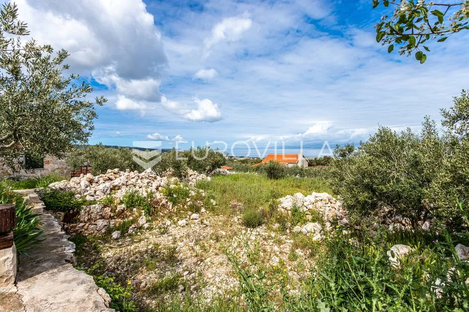 brač, supetar kamena kuća s pogledom na more - slika 18