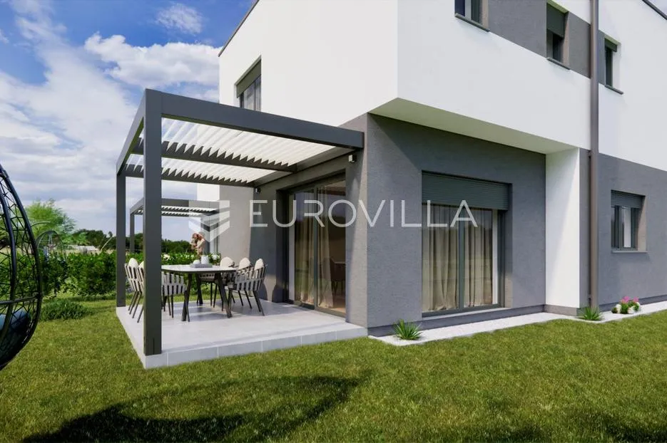 zagreb, brezovica, novogradnja, duplex kuća 128,62 m2 s vrtom - slika 4