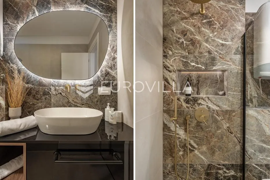 rijeka, centar, novouređen luksuzan stan 100 m² s tri apartmana - slika 19