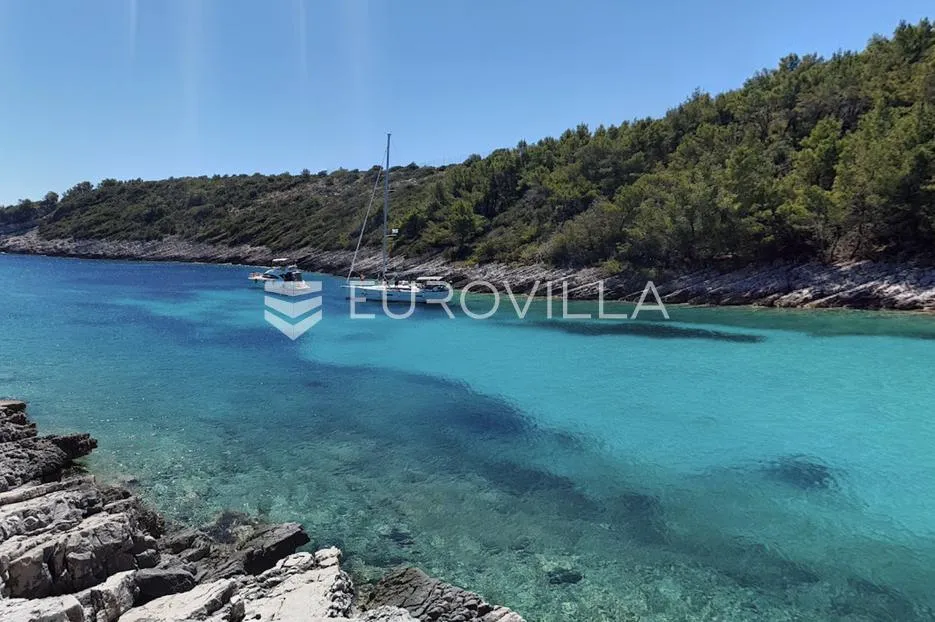 čara, uvala žitna, atraktivna parcela prvi red uz more u zoni t2, 7.389 m² - slika 4