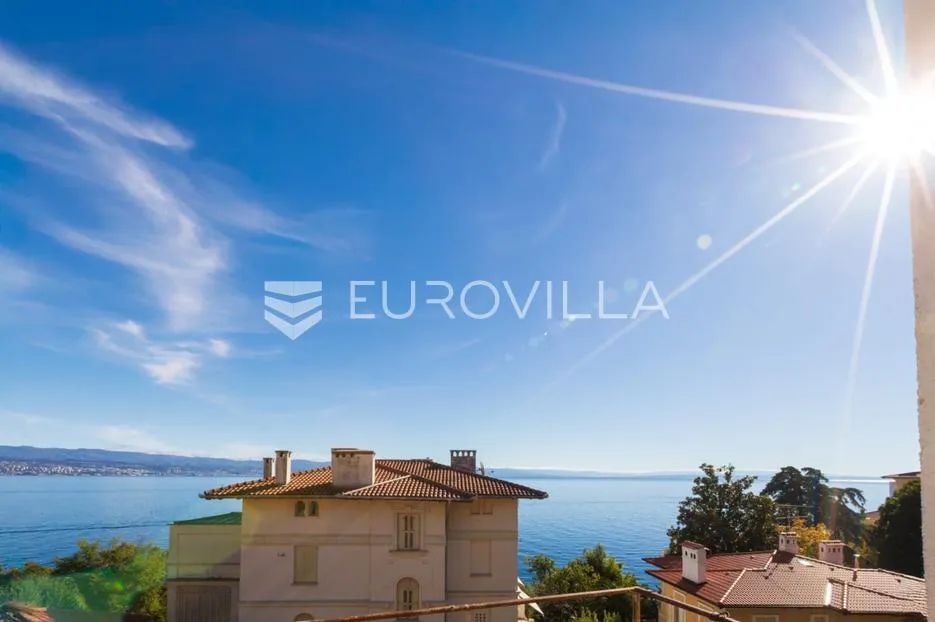lovran, stan u centru od 107 m², 3 balkona s pogledom na more - slika 2
