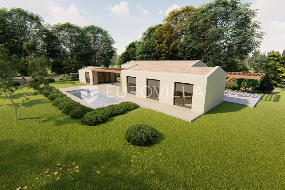 istra, svetvinčenat, prostrano građevinsko zemljište s pravomoćnom dozvolom i projektom 1427 m² - slika 11