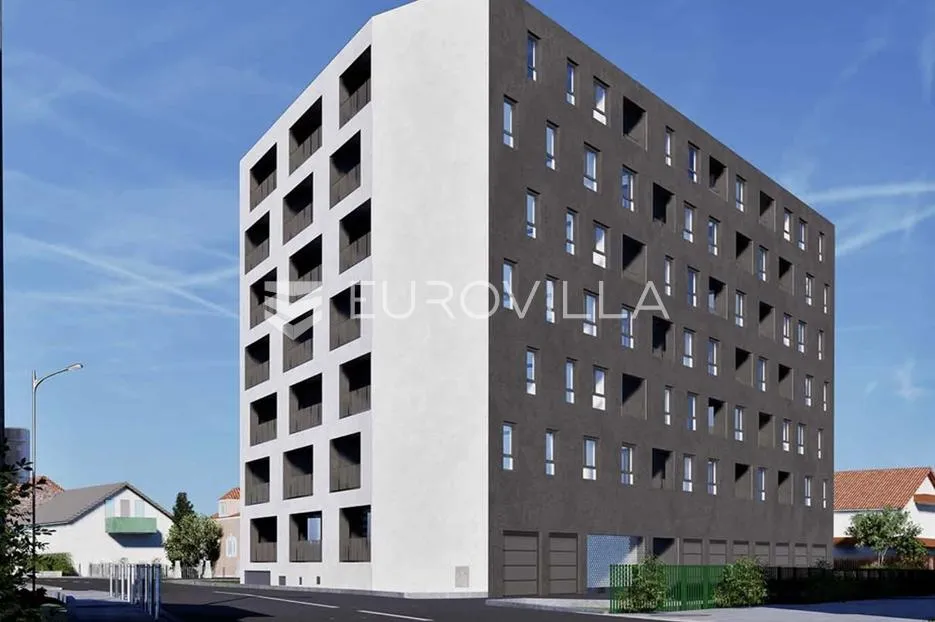 zagreb, vrapče, novogradnja, dvosoban stan na trećem katu s loggiom, 50,66 m² - slika 3