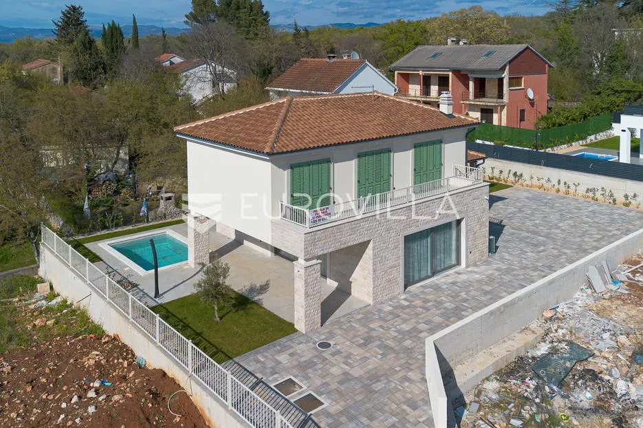 malinska, sveti vid, prekrasna mediteranska vila sa bazenom - slika 2