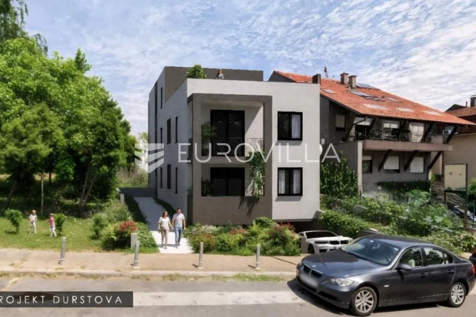 zagreb, črnomerec, dvosoban stan, novogradnja 43 m², garaža - slika 1