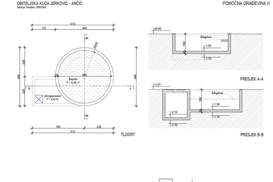 hvar, vrboska, građevinsko zemljište s projektom - slika 16