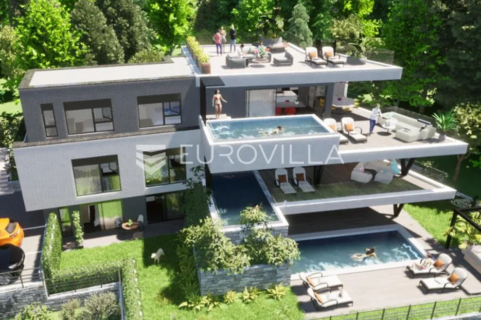 rijeka, kozala, novogradnja, luksuzan četverosoban stan 96m2 s privatnim vrtom, garaža, parking - slika 3