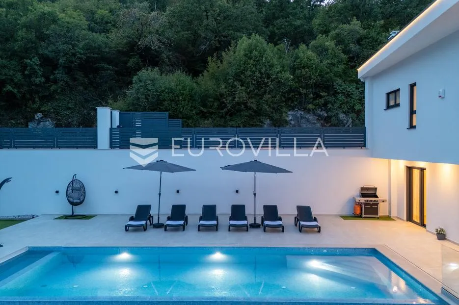 opatija okolica, mihotići, luksuzna vila 342 m² s infinity bazenom i wellnessom - slika 35