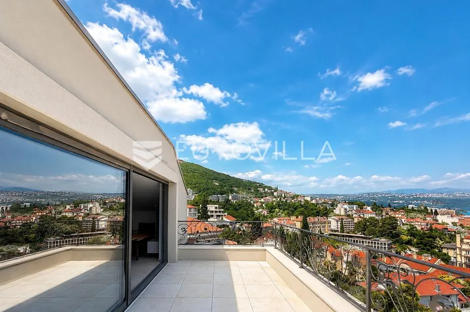 opatija, centar, luksuzan četverosoban penthouse 204 m², 200 m od mora - slika 3