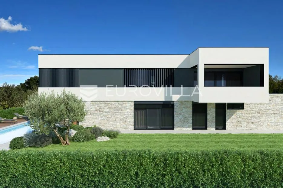 istra, poreč, moderna vila u izgradnji s pogledom na more - slika 2