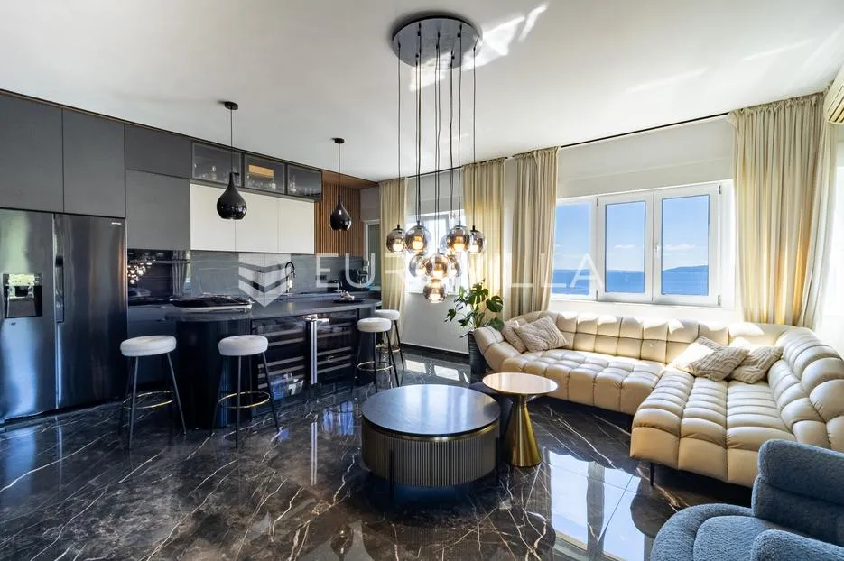 opatija, ičići, dizajnerski stan s pogledom na more 91 m² - slika 3