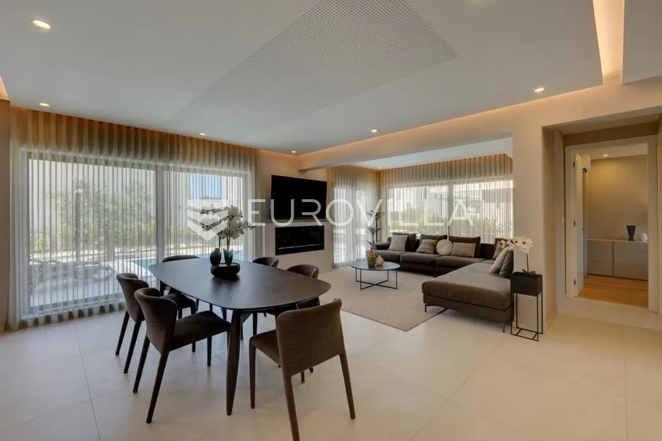 istra, pomer: ekskluzivna moderna vila 286 m² s bazenom i pogledom na more, 400m od obale - slika 32