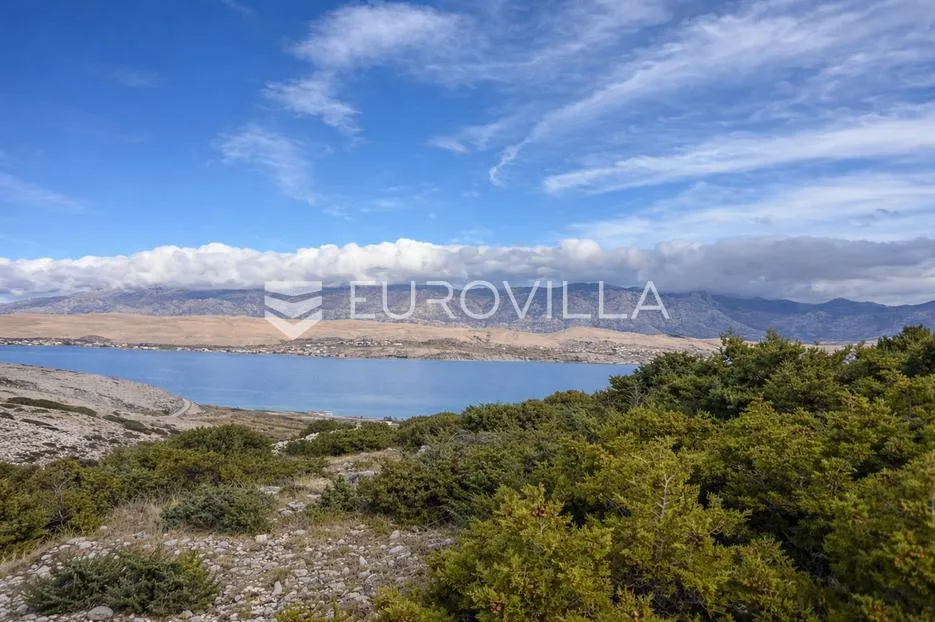 pag, kolan, građevinsko zemljište sa spektakularnim pogledom, 1.776 m² - slika 3