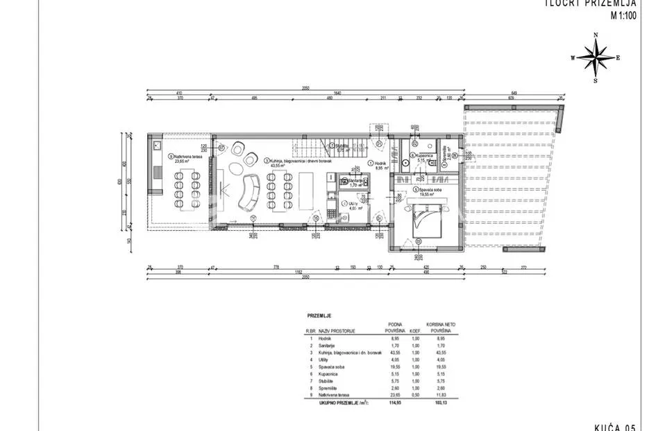 istra, kaštelir - labinci, moderna urbana vila nkp 223 m2 s velikim vrtom - slika 16