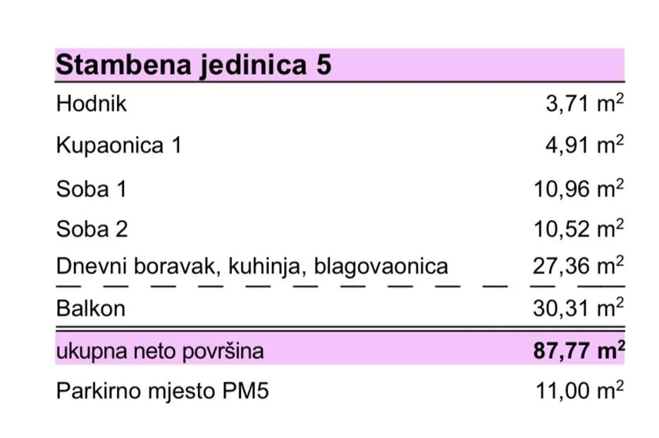 pag, povljana, dvosoban stan 180 m od mora, s5 - slika 23