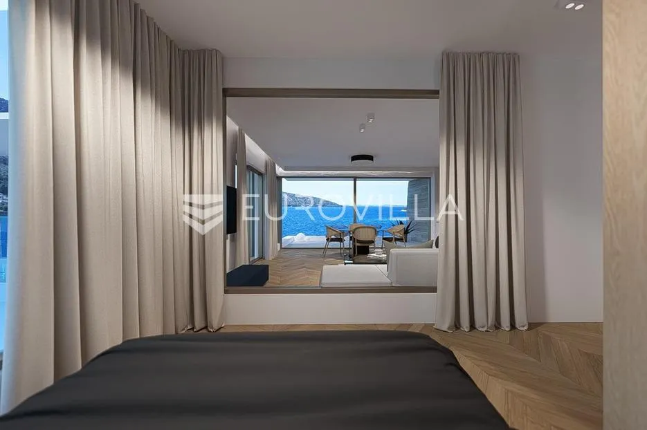 grebaštica, luksuzan penthouse s bazenom i pogledom na more, prvi red do mora, 110,54 m² - slika 10