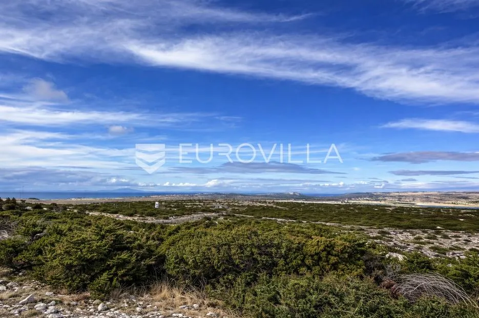 pag, kolan, građevinsko zemljište sa spektakularnim pogledom, 1.776 m² - slika 4