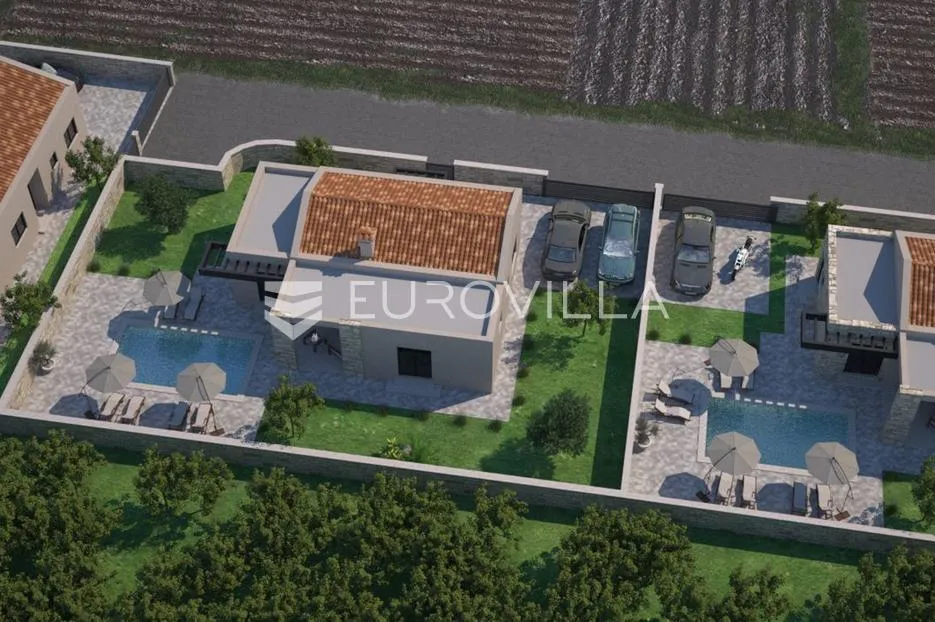 svetvinčenat, čabrunići - prekrasna moderna samostojeća prizemnica, s bazenom 24 m2, 92.73 m2 - slika 3