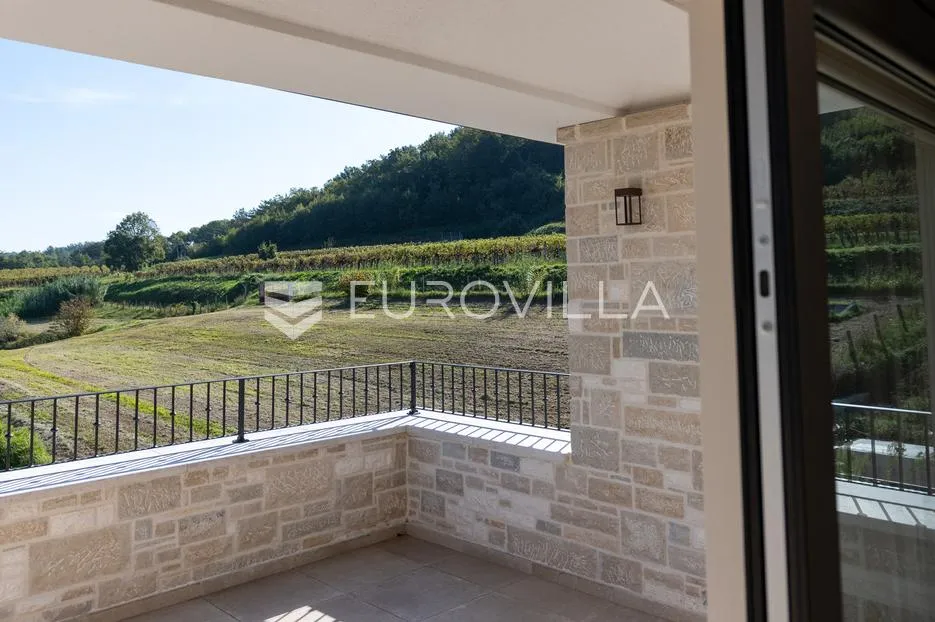 istra, momjan, moderna kamena vila - slika 49
