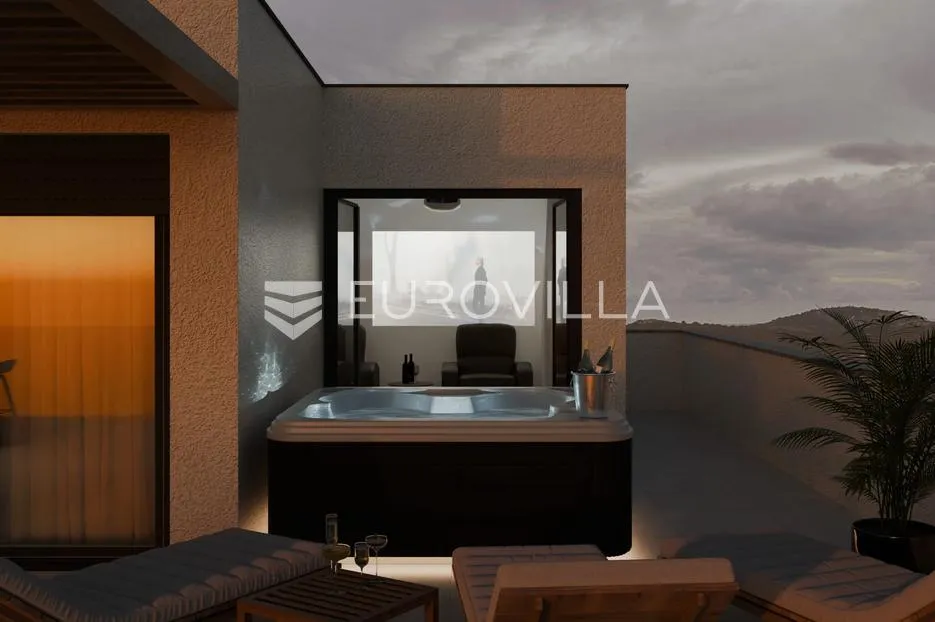 rogoznica, dvornica, luksuzna vila u izgradnji površine 450 m2 - slika 18
