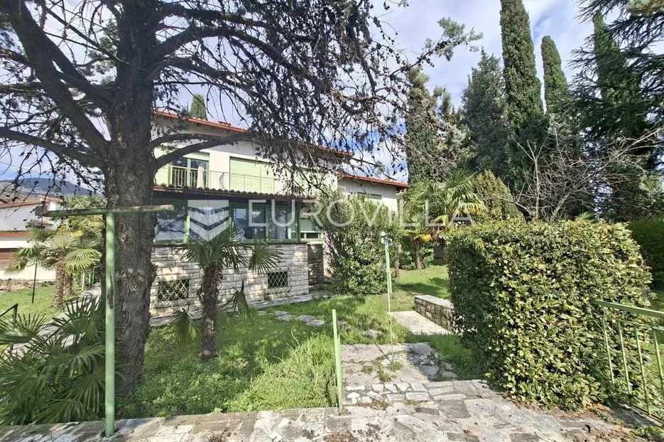opatijska rivijera, samostojeća kuća sa predivnom okućnicom i pogledom na more - slika 1