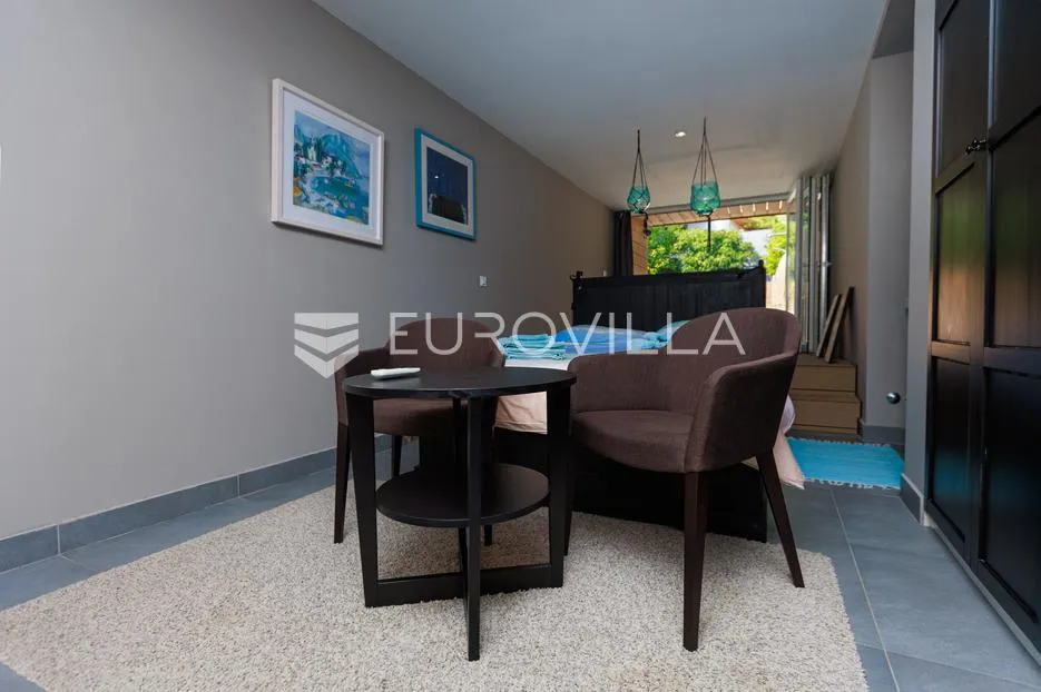 crikvenica, dramalj, moderan trosoban apartman s jacuzzijem, vrtom, bazenom i pogledom na more - slika 18