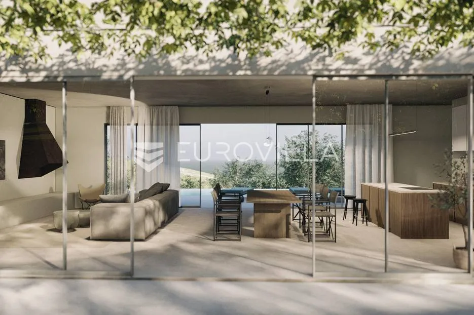 otok hvar, jelsa, atraktivno građevinsko zemljište 1201,60 m² s idejnim projektom - slika 5