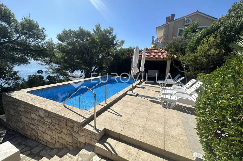 korčula, lijepa dalmatinska kuća uz more s bazenom - slika 22