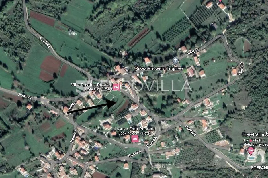 istra, puntera, građevinsko zemljište 1148 m² na super lokaciji u centru mjesta - slika 4