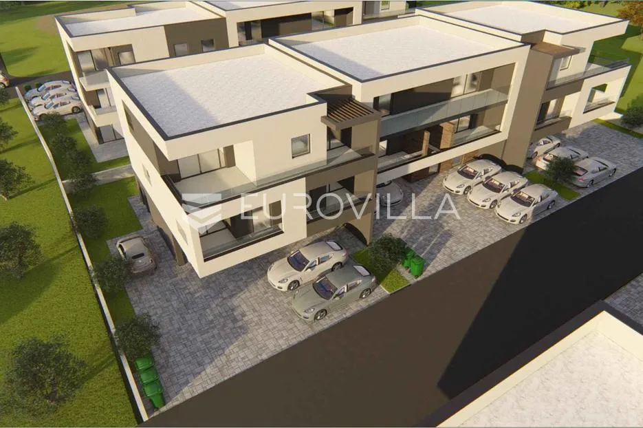 pula, širi centar, moderan trosobni stan u novogradnji, centralno plinsko grijanje 1. kat, 62.40 m² - slika 9